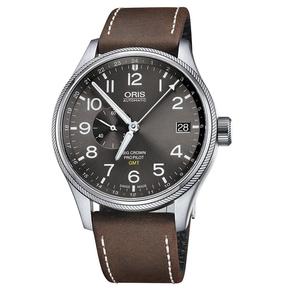 Oris Big Crown ProPilot GMT Automatic Men s Watch 01 748 7710 4063 07 5 22 05FC 45 mm Grey Dial Beaverbrooks